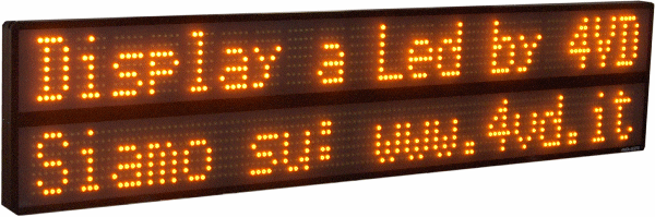 MultiBanner 8.5.2 a led ambra
